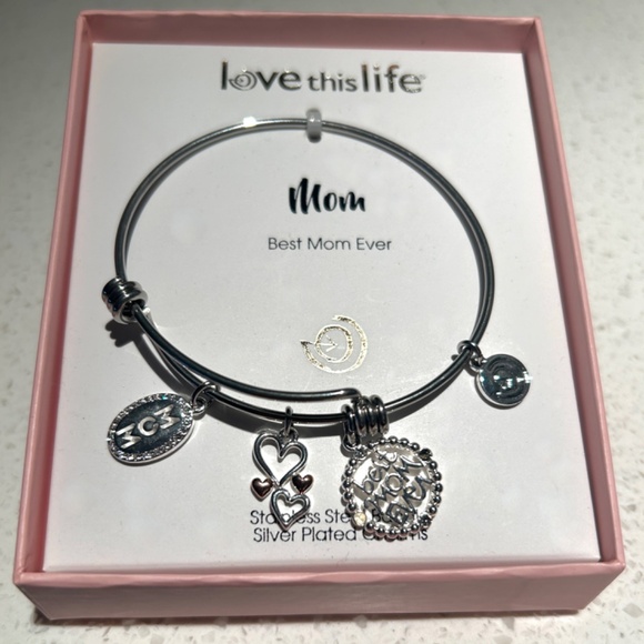 Mother's Bracelet with Charms - Picture 1 of 5